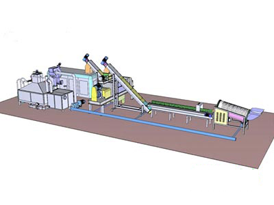 餐廚垃圾處理  濕垃圾處理 大型餐廚垃圾處理生產(chǎn)線設(shè)備